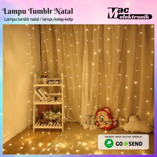 Lampu Hias / Lampu Tumblr / Lampu Natal Tumblr Panjang +- 10M dan 100Led / LAMPU TUMBLR HIAS ADA COLOKAN TAMBAHAN