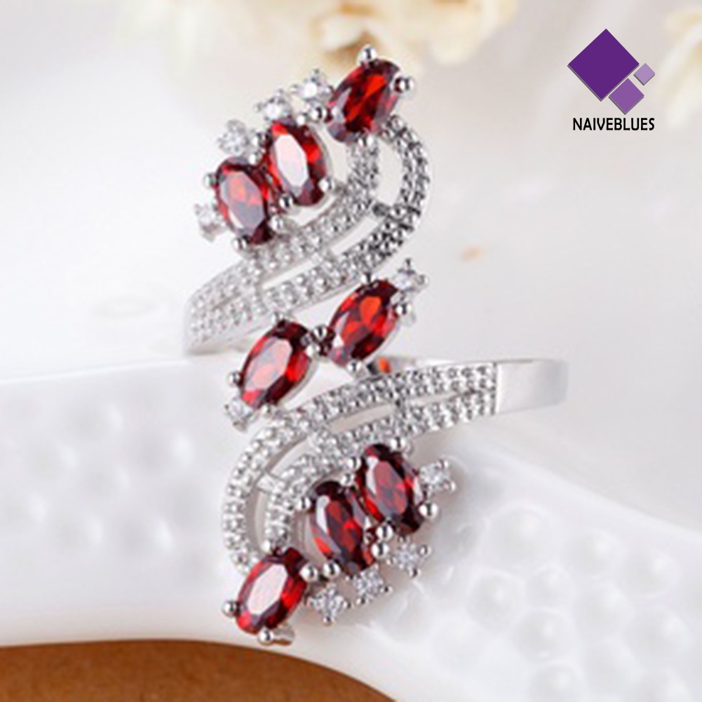 Cincin Cubic Zirconia Untuk Wanita