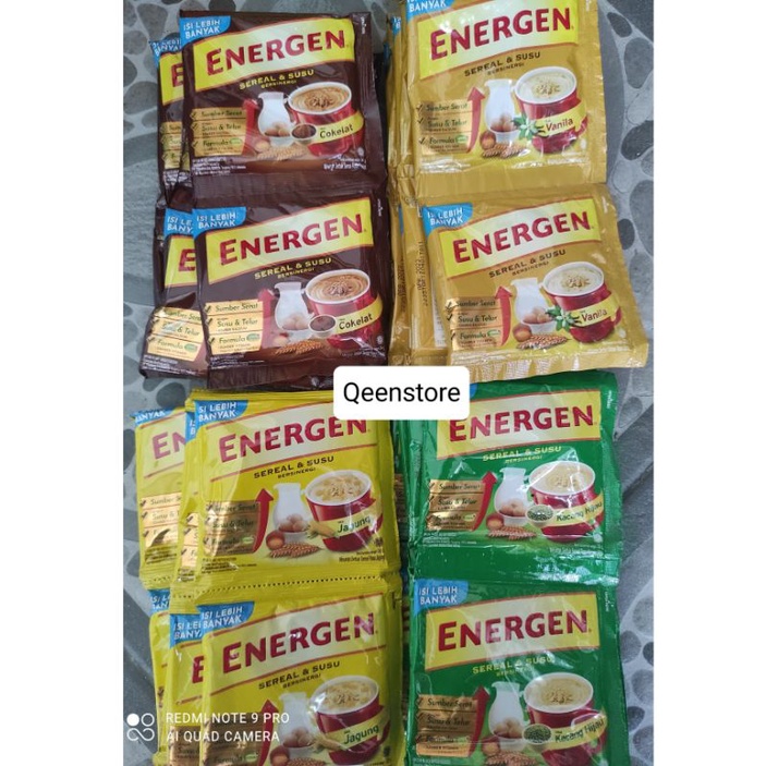 

Energen Renceng sachet 10 @34g all varian