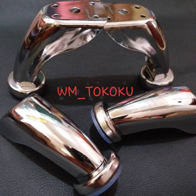 KAKI BENGKOK/KAKI BABI 9CM/KAKI SOFA/KAKI SOFA STAINLESS CHROMED MODEL KAKI BABI