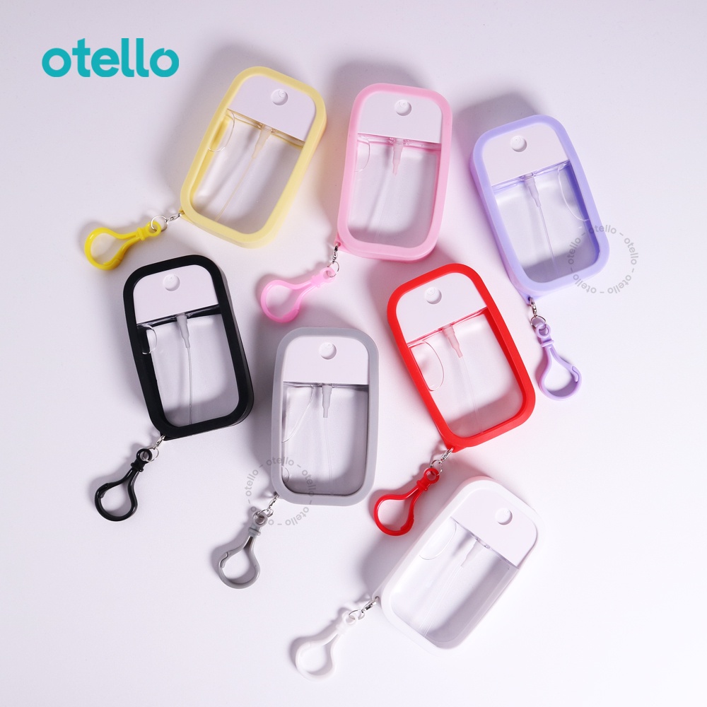 Otello - Silicone Case Cover Sarung Pelindung Pocket Hand Sanitizer Silikon Silicon + Gantungan Hook