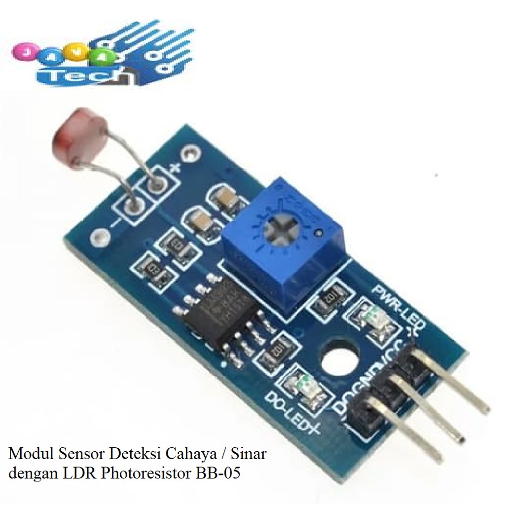 Modul Sensor Deteksi Cahaya / Sinar dengan LDR Photoresistor BB-05