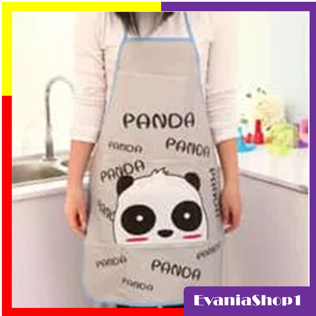 D1 Celemek Masak Motif Panda