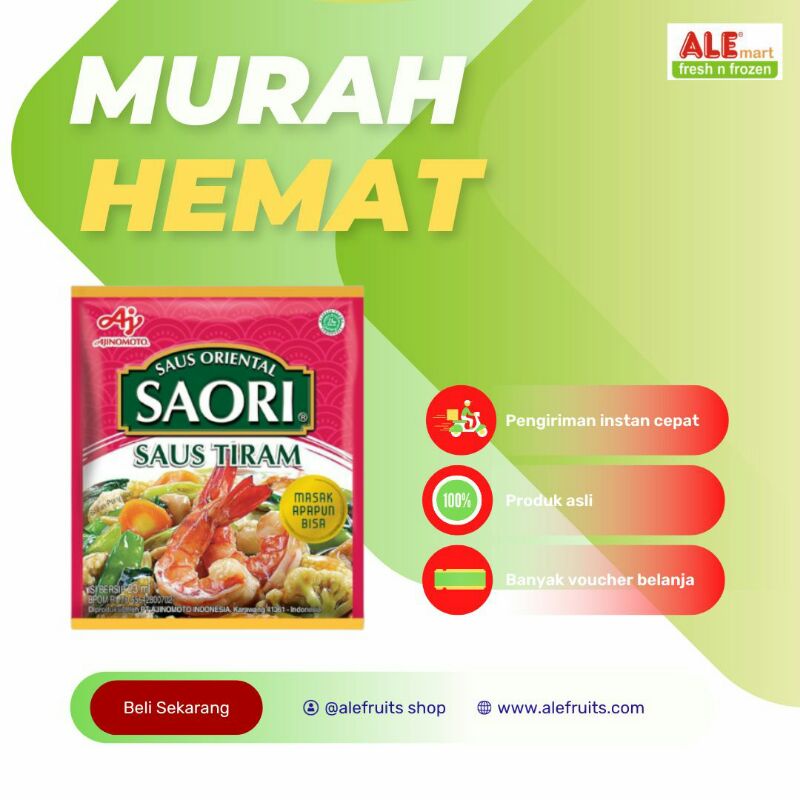 

Saori saus tiram 23 ml, Saori saus tiram sachet