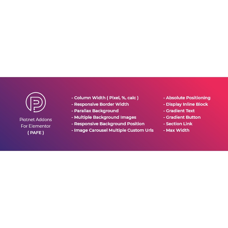 Piotnet Addons For Elementor - (PAFE Original Lisensi Lifetime)