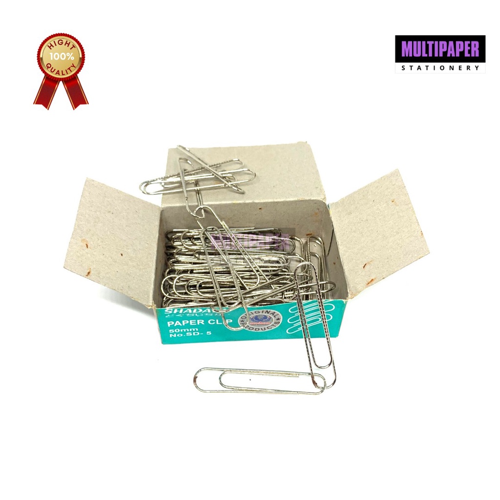 

Paper Clip/ Klip Kertas Berbagai Ukuran