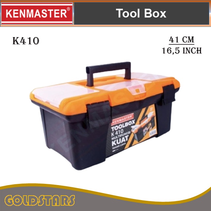 Tool Box 16.5 inch Kenmaster Kotak Perkakas - Box Serba Guna 41 cm