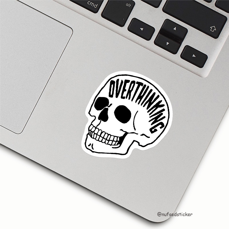 

Overthinking Sticker