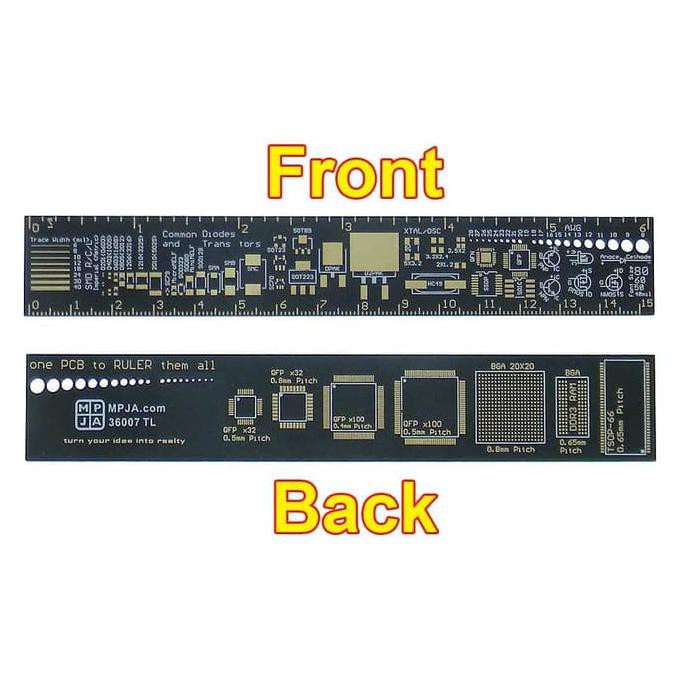 

Penggaris Electrical Engineer Ruler Referensi Desain Jalur Layout Pcb Efgad774 Kualitas Baik