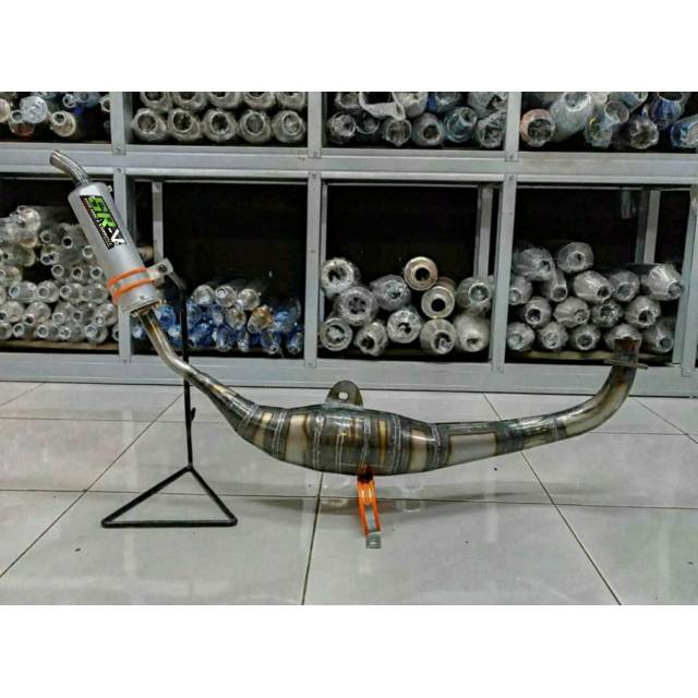 Knalpot FIZ R kalajengking knalpot fizr knalpot forceone model underbond kalajengking original srv