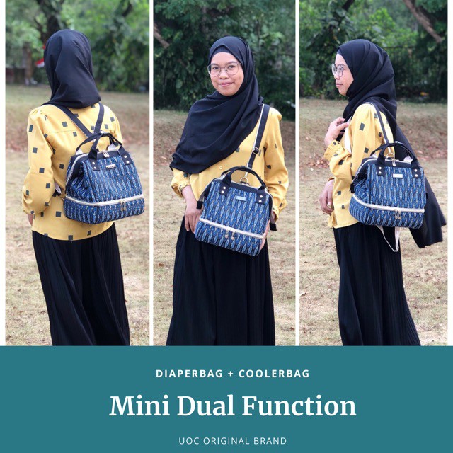 3.3 CRAZY SALE !! COOLER BAG / TAS ASI / TAS DIAPER “UOC” DIAPERBAG + COOLERBAG ALL IN ONE BAG !