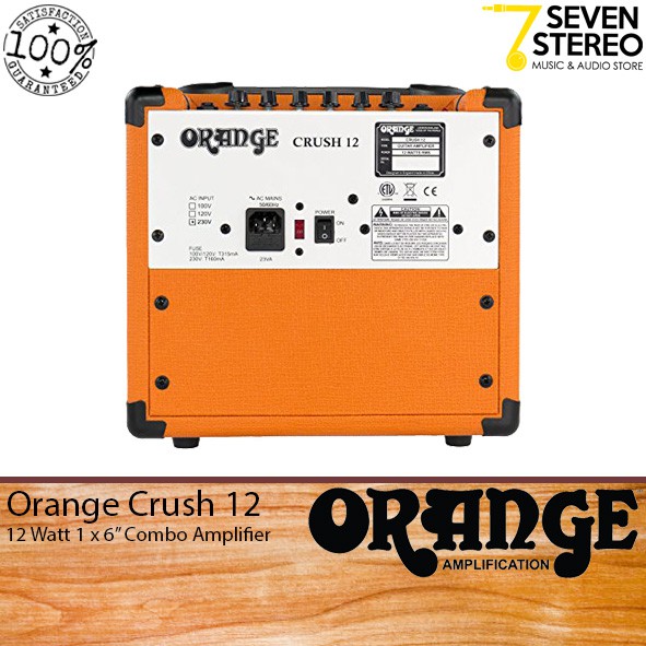 Orange Crush 12 Combo Amplifier 12 Watt