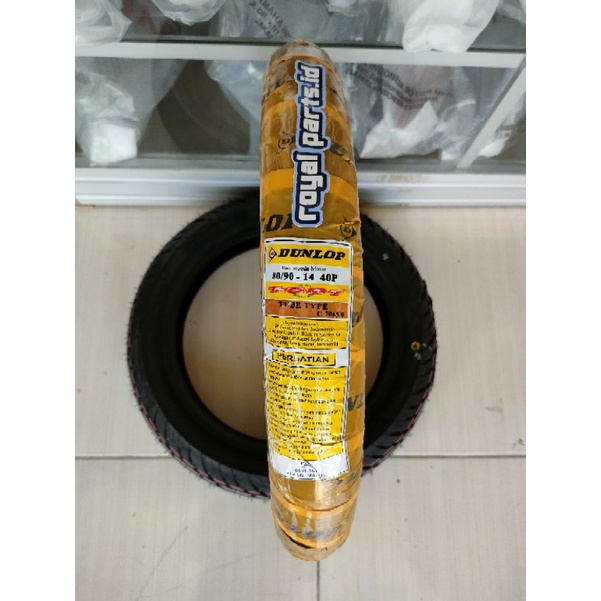 BAN LUAR BAN DUNLOP RING 14 MATIC 80/90-14 TUBETYPE