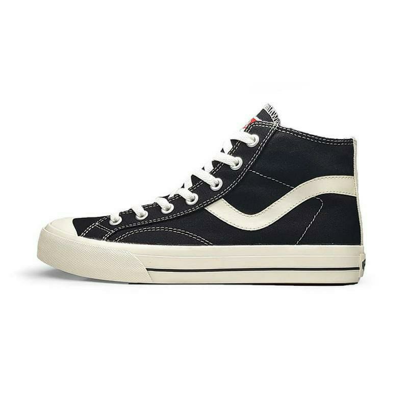 Sepatu Ventela Public High Black Natural Original Sneaker Pria Wanita New Shoes Murah