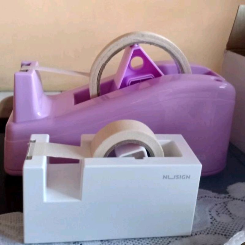 1 PCS TAPE DISPENSER UNGU/PURPLE, ETONA 3300 PREMIUM! Cakepppp