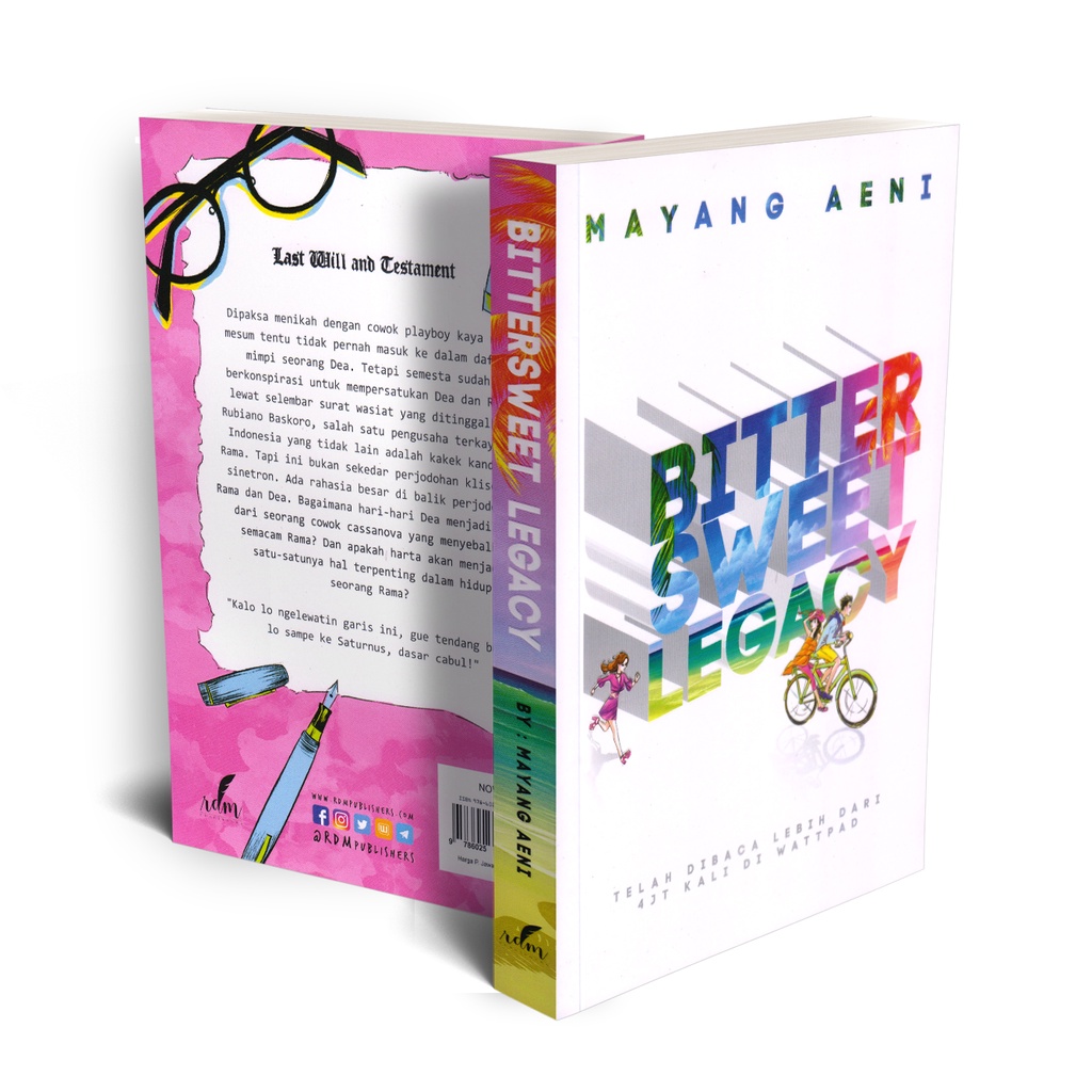 Buku Novel Bitter Sweet Legacy