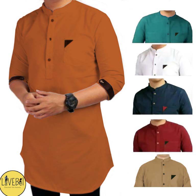 LVB Koko Kurta Pakistan ARIF / Baju Koko Pria/ Baju Muslimin /Atasan Muslim Pria / Uk.M-L-XL-XXL-3XL