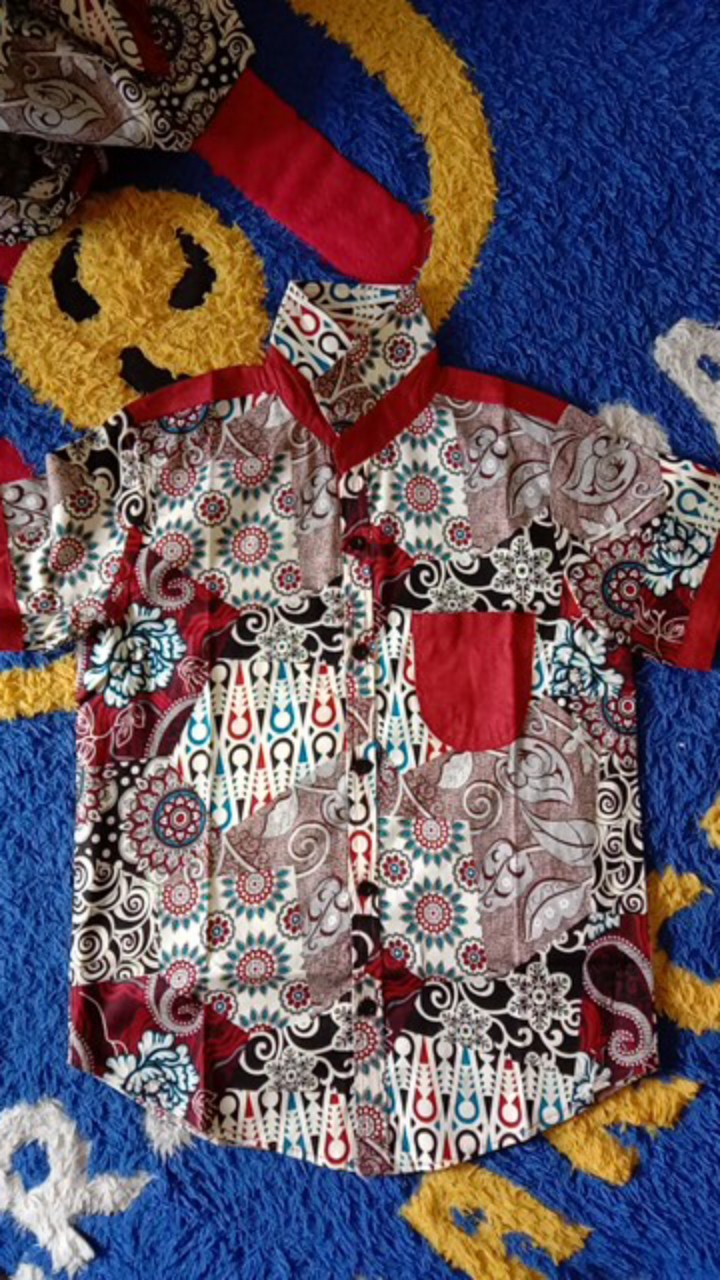 Fery Kids - Kemeja Batik Anak Laki-5 / 001 Ab