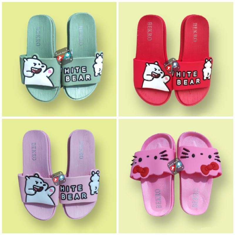 Sandal Slop Anak Karakter Lucu