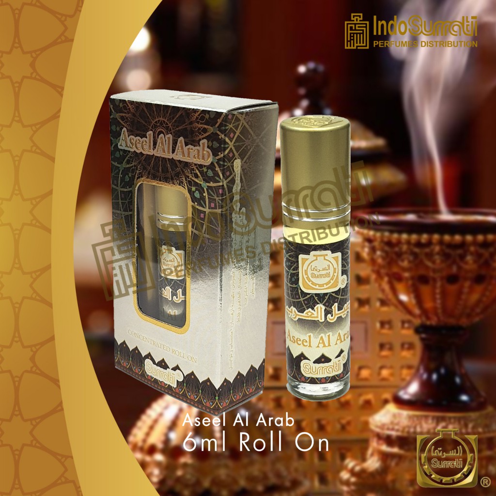 Parfum ASEEL AL ARAB 6ml Roll On | Parfum Surrati | Surrati Perfumes | Bibit Minyak Wangi