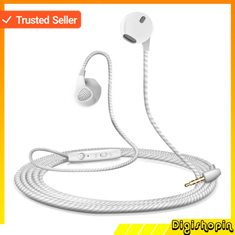 [FREE ONGKIR] INHD Earpods Earphones Extra Bass / Earphone Sport Extra Bass HiFi Stereo / Headset Extra Bass