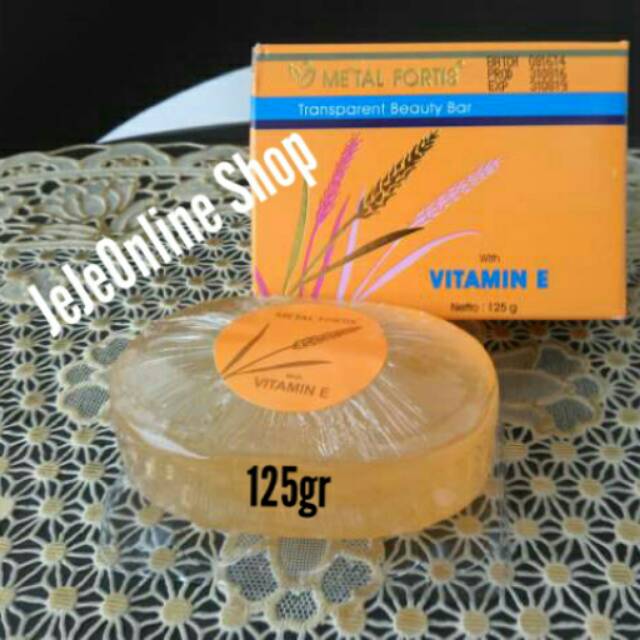 SABUN METAL FORTIS VIT E 125Gr
