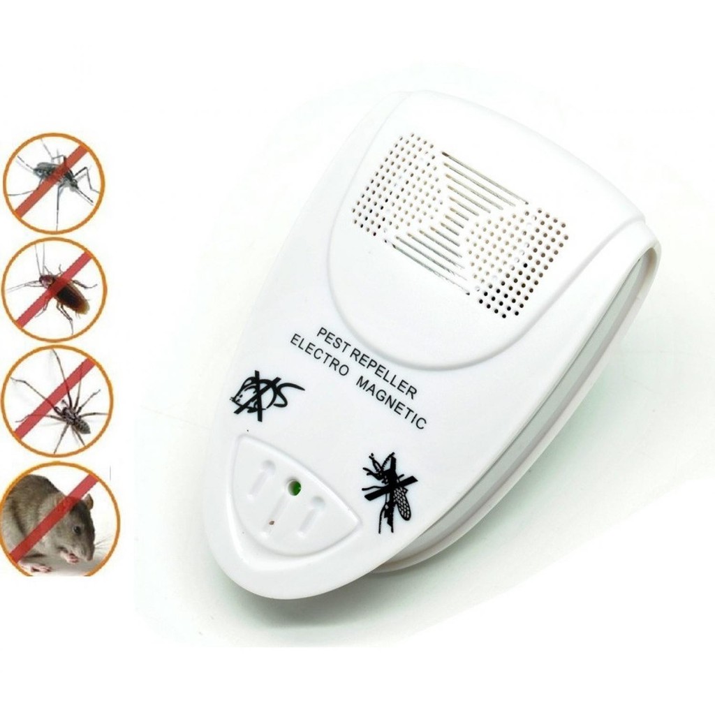 Bayar Ditempat Bug Scare Ultrasonic Rat Pest Control Repeller / Anti Nyamuk - HOE0065