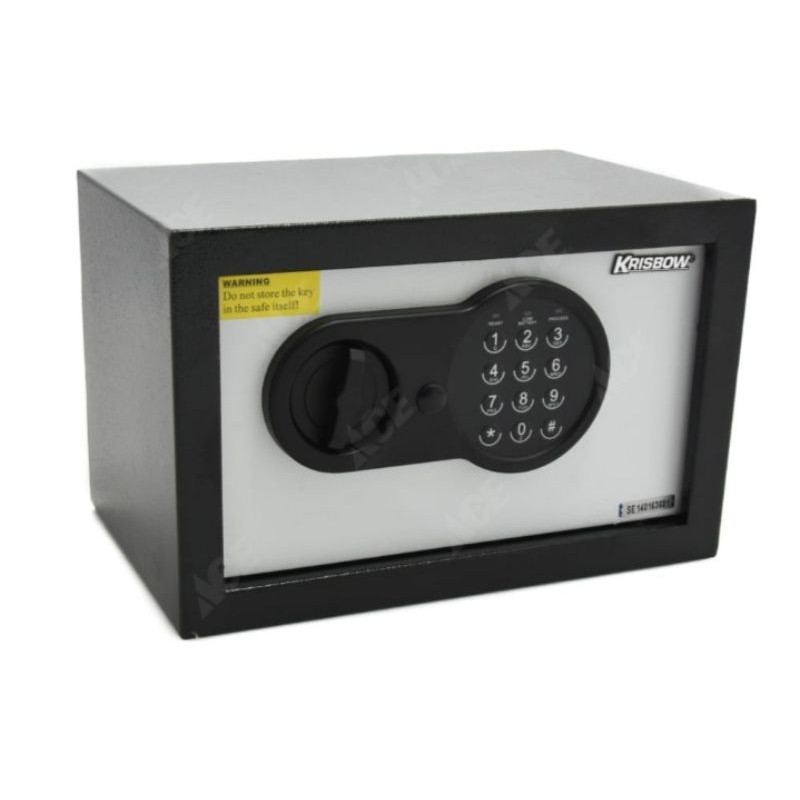 Krisbow Brankas Besi 20ET Hitam / Brankas Uang Digital