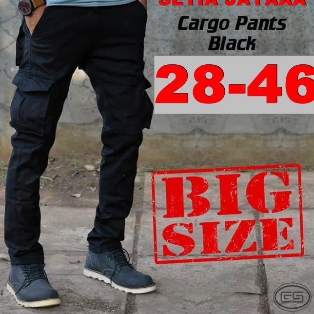 celana cargo panjang pdl BIG SIZE JUMBO premium malmo 42 43 44 45 46 extra jumbo original