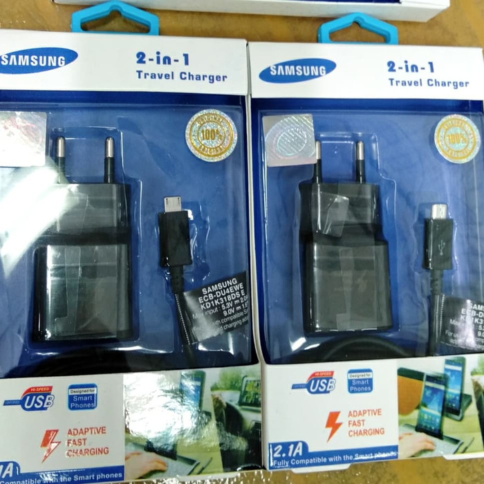 Travel Adapter Charger Micro Samsung Note 4 J1 Ace 2.1 Amper Ori 99%