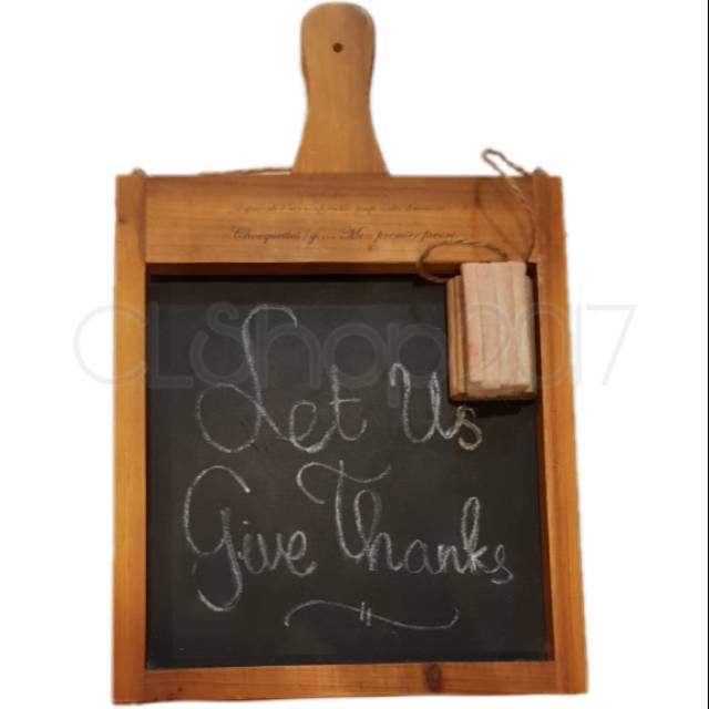 

CHALK BOARD 34 x 21,5 x 2 cm