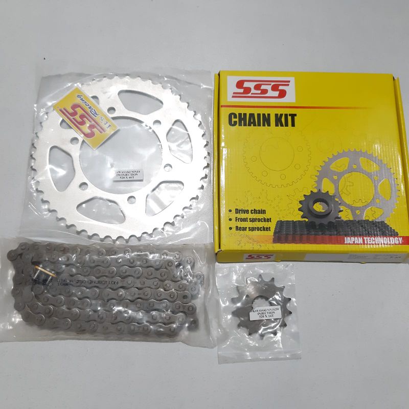 Jual Satu set gear ninja 250 fi gear set ninja 250 fi gearset ninja 250