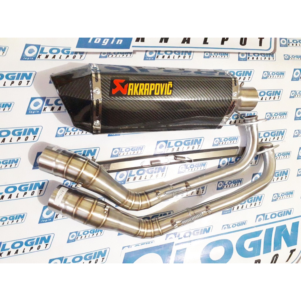 knalpot nmax aerox vario beat scoopy pcx xmax ADV mio vespa sprint lexi xeon Akrapovic-aerox 2016-2019