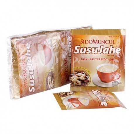 

Susu Jahe Sidomuncul Minuman Serbuk Ekstrak Jahe Isi 10+bonus 1 Sachet