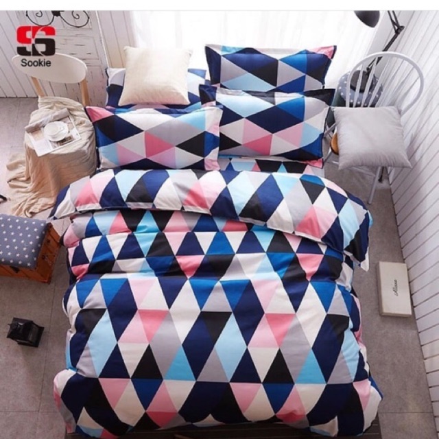 SPREI KATUN JEPANG ( Bahan Catra )