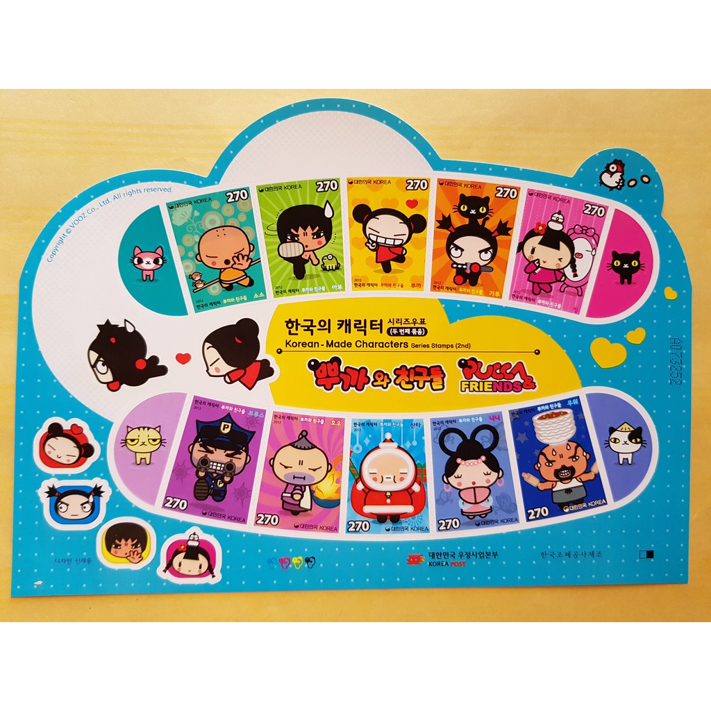 

Perangko Stamps Souvenir Miniature Sheet Import - Korea