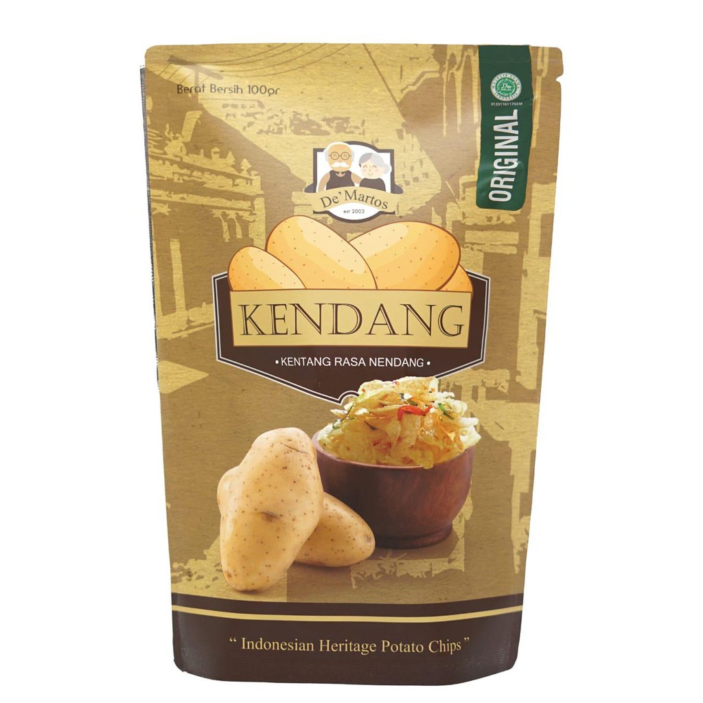 

Kendang - Kentang Rasa Kentang - Original 100 Gr