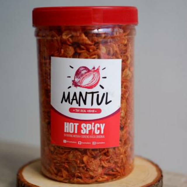 

Bawang Goreng MANTUL - TOPLES HOT SPICY