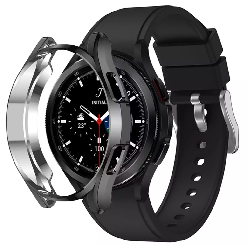 Silicone Bumper Samsung Galaxy Watch 4 Classic 42mm 46mm Case Cover