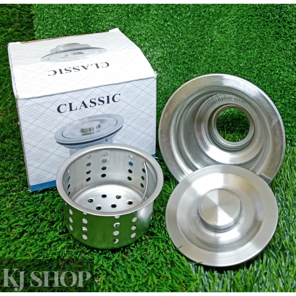AFUR WATAFEL / SARINGAN BAK CUCI PIRING CLASSIC FULL STAINLESS STEEL