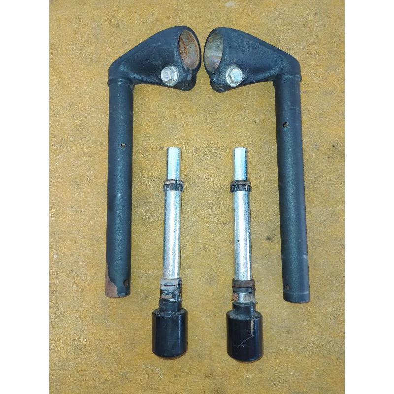 STANG STIR CBR 150 R CBR150R ORIGINAL AHM HONDA LENGKAP KANAN KIRI SET BALANCHER PEMBERAT