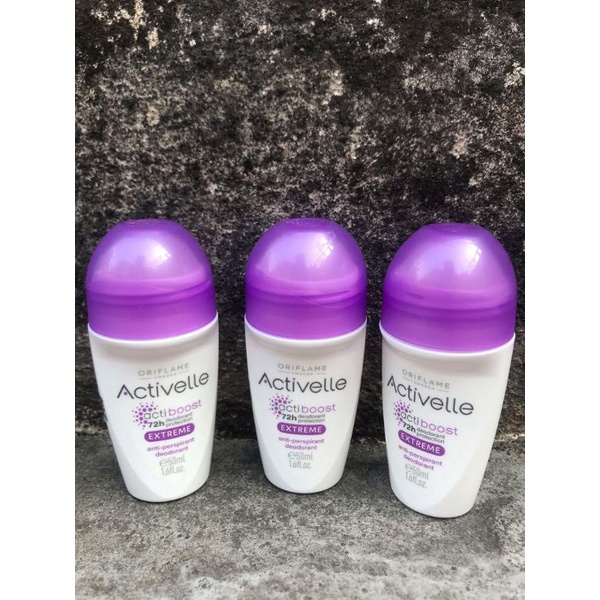 Activelle Extreme Anti-perspirant Deodorant ungu / Activelle Invisible Anti-perspirant / Deodorant a