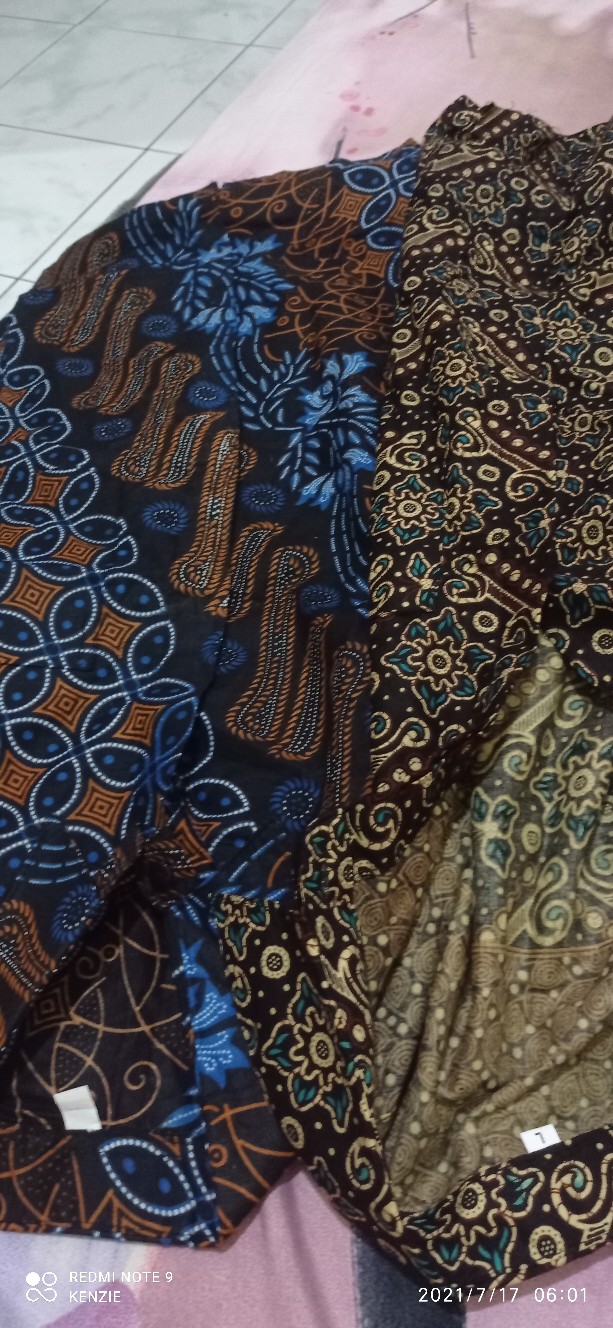 Kemeja Batik Pria Lengan Pendek Baju Batik Pria Batik Kantor Seragam Kerja Ukuran Reguler M.l.xl