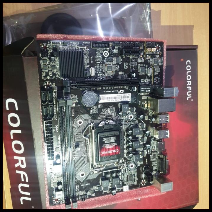 Motherboard Colorful H110M-T Plus V20 (Lga1151, H110, Ddr4, Usb3.0) Promo Hari Ini