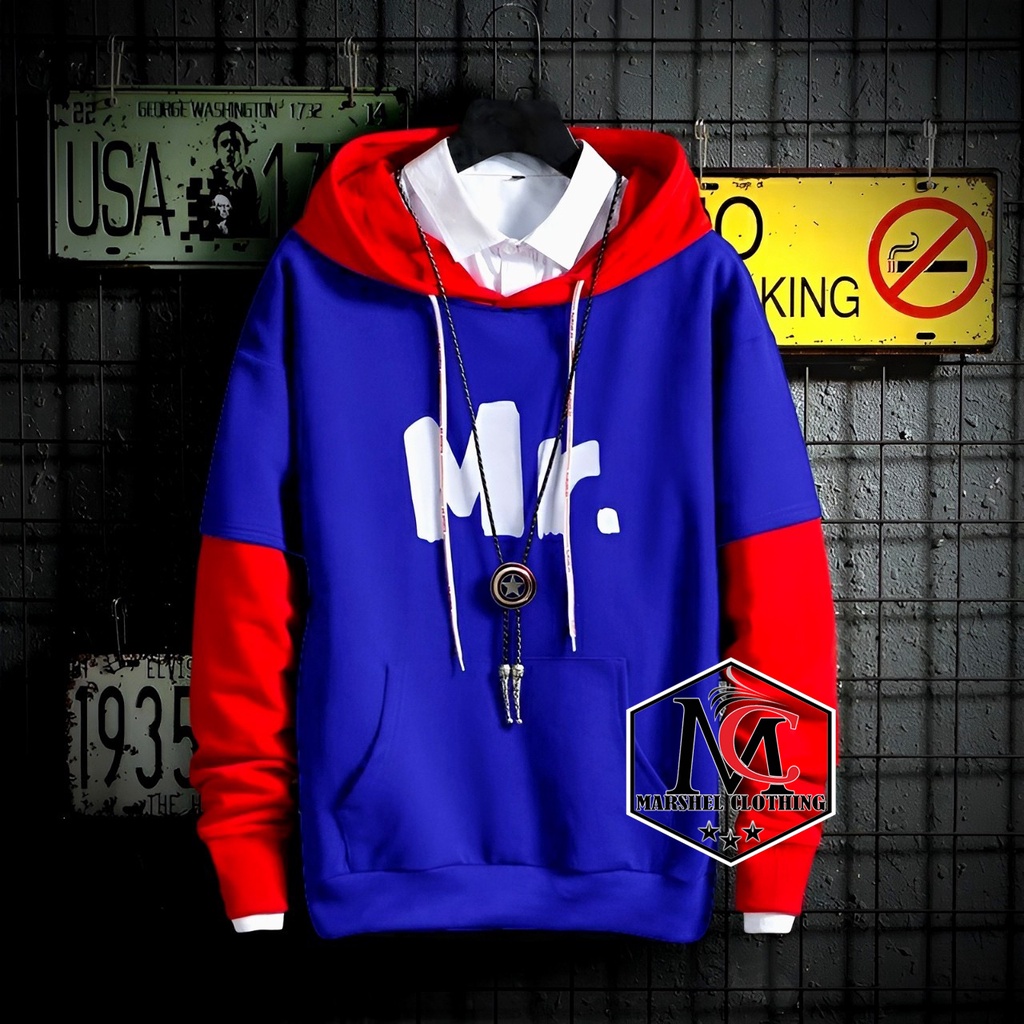 RCL - SWETER HOODE MR / JAKET HOODE MR MURAH / MR HOODIE JAKET SWEATER PRIA WANITA BAHAN FLEECE TEBAL