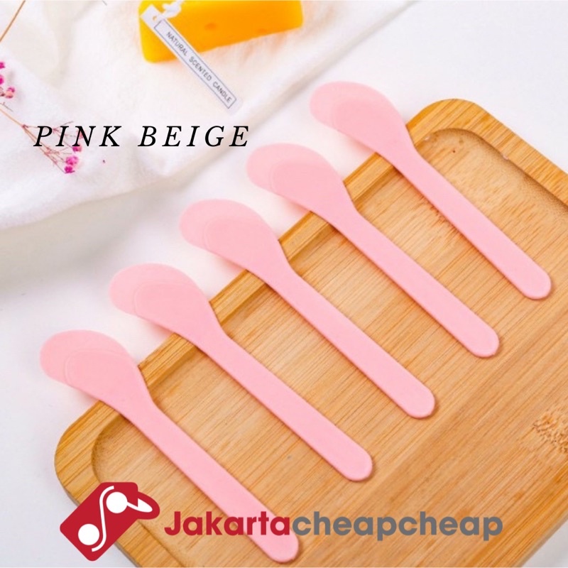 JCA20 Spatula Masker Murah Silikon Masker Sendok Facial Kuas Masker