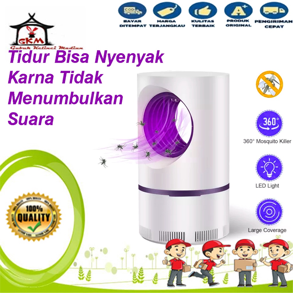 Lampu Uv Perangkap Nyamuk Elektrik Mosquito Killer Lamp USB