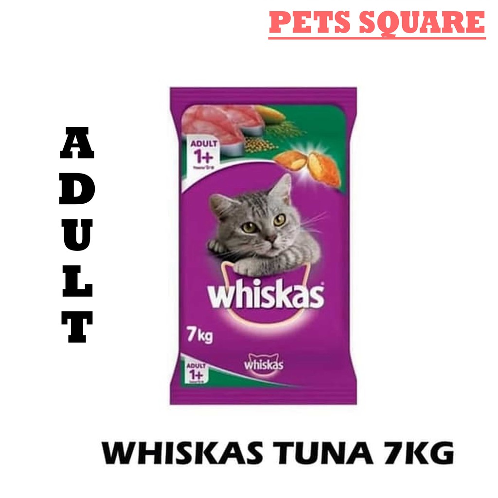 WHISKAS TUNA 7KG (KHUSUS GOSEND ATAU GRAB)