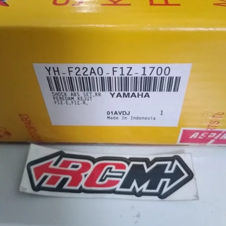 SHOCK SHOK SKOK BREAKER BEKER ABS PEREDAM KEJUT SET BELAKANG FIZ-R F1ZR F1Z R PER SILVER ORI ASPIRA