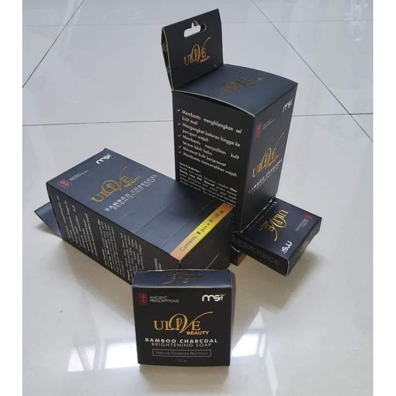 

SABUN BAMBOO CHARCOAL MSI 100% ORI ada Halal MUI